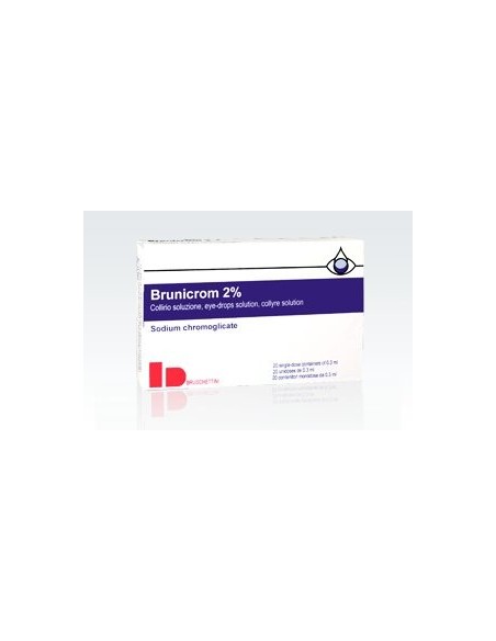 Collirio sodio cromoglicato 2% - monodose 0,3 ml