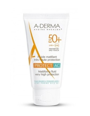 Protezione Solare Viso SPF50+ Opacizzante