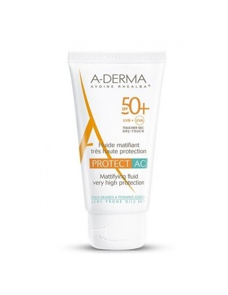 Protezione Solare Viso SPF50+ Opacizzante
