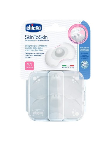 Paracapezzoli in silicone Taglia L - Comfort e Protezione