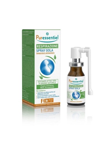 Spray Gola Mentha: Supporto respirazione
