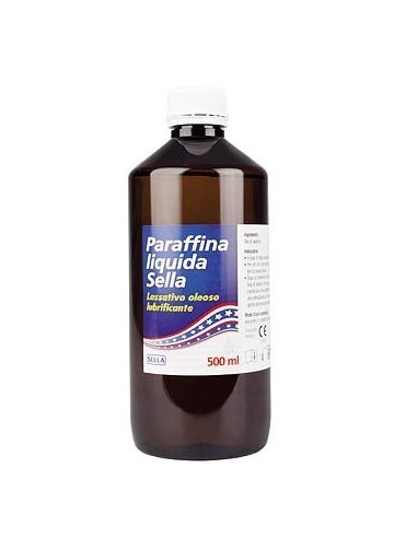 Sella Paraffina Liquida Lassativo 500 ml