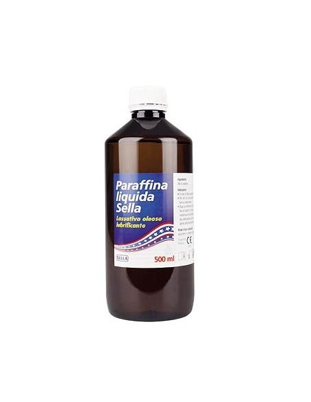 Sella Paraffina Liquida Lassativo 500 ml