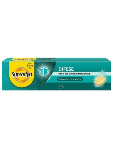 Integratore immunita Vitamina C D Zinco | Effervescente