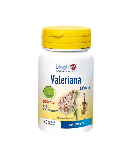 Valeriana Integratore Sonno 60 Capsule 500 mg