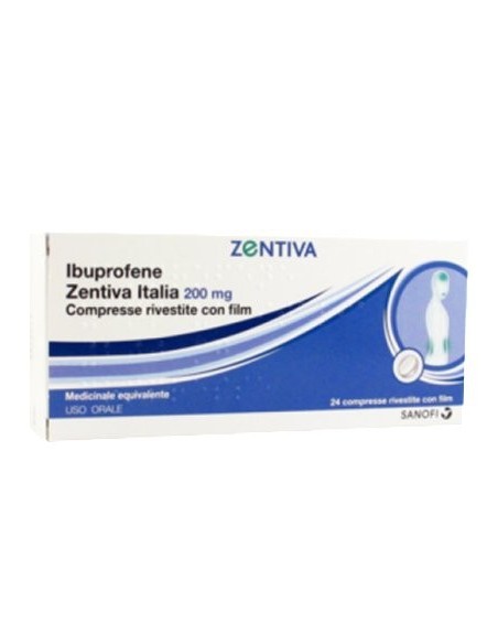 Ibuprofene 200 mg Antinfiammatorio - Zentiva