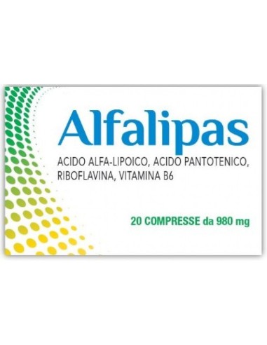 Acido Alfa-Lipoico - Alfalipas 20 Compresse