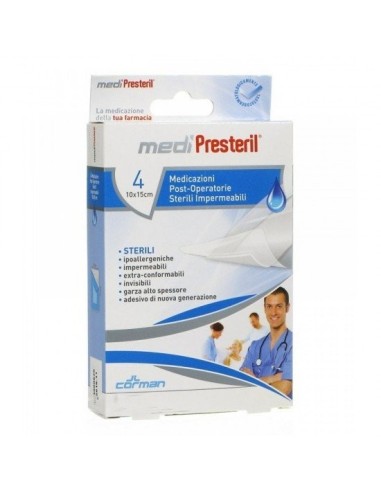 Medicazione Post Operatoria Delicata in TNT - TNT 10x20 cm