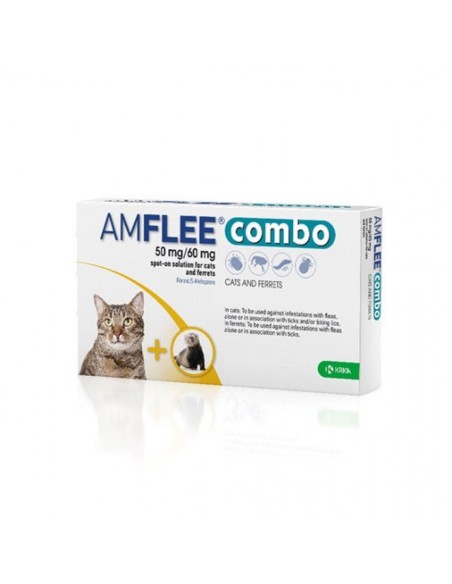 Amflee Combo Gatti e Furetti 50mg+60mg