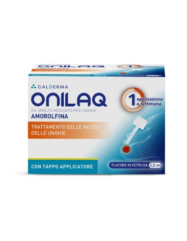 Smalto antimicotico per unghie 5% 2,5 ml