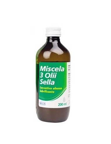 Sella Miscela 3 Oli Lassativo: benessere intestinale
