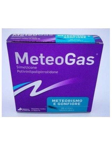 Meteogaz Anti Gonfiore: Polvere 20 Stick