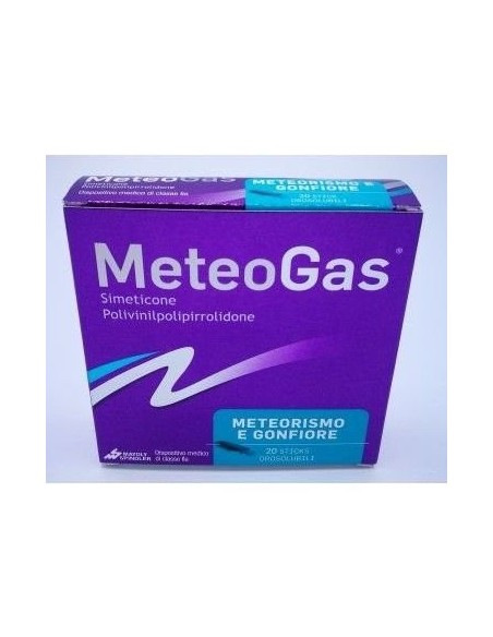 Meteogaz Anti Gonfiore: Polvere 20 Stick