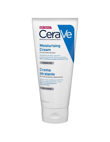 CeraVe Crema Corpo Idratante Molto Secca