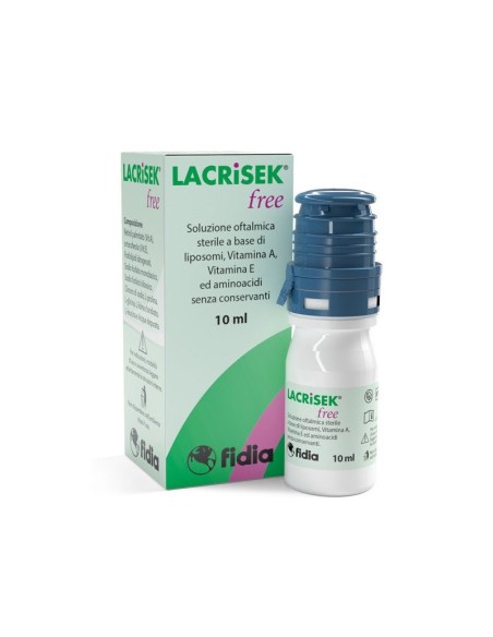 Collirio sterile 10 ml - Lacrisek Free