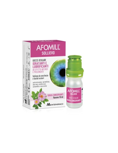 Gocce oculari idratanti con acido ialuronico