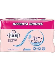 Fissan Salviette Delicate Bipack Detergenti 65 Pezzi