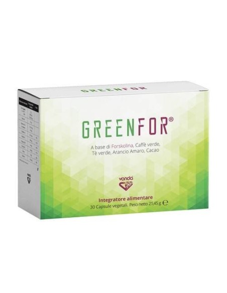 Greenfor 30 cps - Integratore benessere