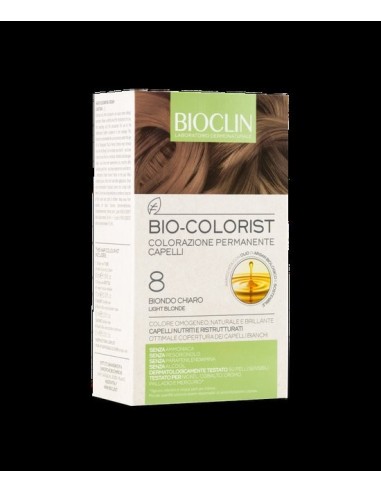 Bio-Colorist 8 Biondo Chiaro Tintura Naturale