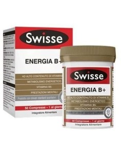 Swisse Energia B+ Integratore Vitamina B 50 Compresse