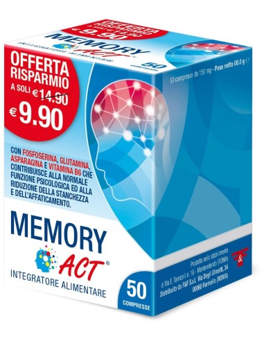 Integratore Memoria per Prestazioni Cognitive
