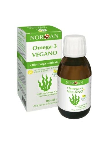 Omega 3 Vegano: integratore liquido 100 ml