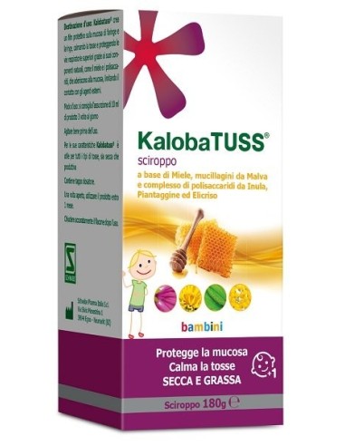 Kaloba Tuss Sciroppo Tosse Bambini 180 g