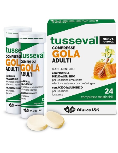Tusseval Gola Adulti Mal di Gola