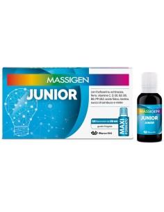 Massigen Junior Integratore Tonico Bambini 10 Flaconcini