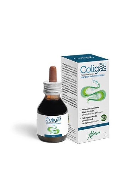 Coligas Fast Integratore Gonfiore Addominale - Aboca