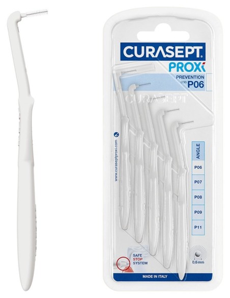 Scovolino angolare Curasept Proxi P06 ISO 0 Bianco 5pz