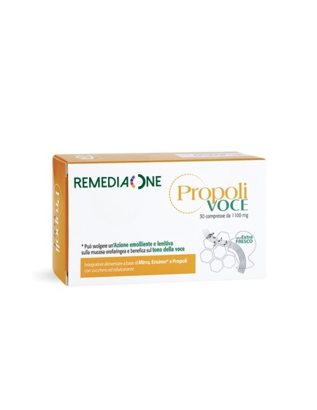 Propoli Voce Remedia One - 30 Compresse