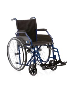 Sedia a rotelle pieghevole - Carrozzina disabili ad autospinta (40 cm)
