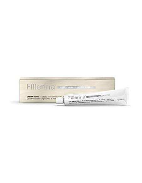 Fillerina LONG LASTING DURABLE FILLER Crema Notte Viso Effetto Filler Antirughe Grado 4 50ml