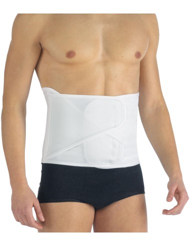 PAVIS FASCIA ADDOMINALE PER UOMO DONNA PURO COTONE POST OPERATORIA H. 27 (Tg. XXL)