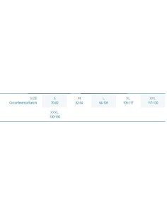 PAVIS FASCIA ADDOMINALE PER UOMO DONNA PURO COTONE POST OPERATORIA H. 27 (Tg. S) 2