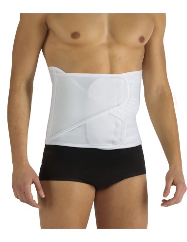 Fascia Addominale Post- Operatoria Unisex Bianca H 30 Cm art. 675