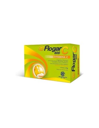 Abc Farmaceutici Supplemento Flogar C 600, 14 Bustine