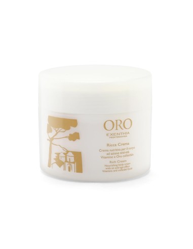 Oro Emulsione Ricca Crema Nutriente Corpo 200ml - Exenthia Mediterranea
