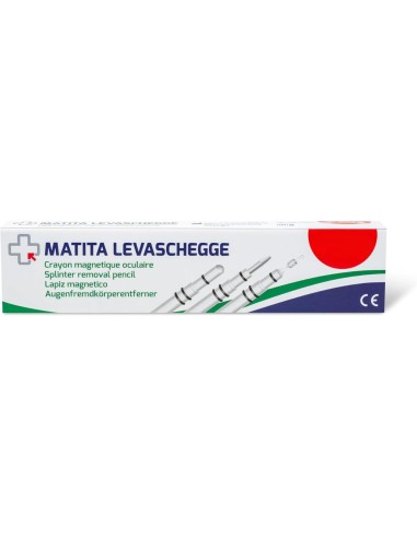REMEDIA ONE - Matita Levaschegge, Matita Magnetica Oculare per Rimozione Schegge, Strumento di Primo Soccorso