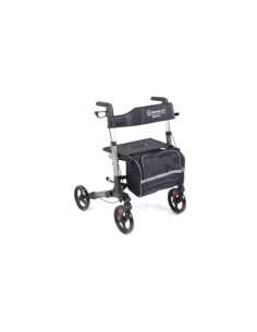 Rollator Deambulatore Girello per Anziani in Alluminio GRIGIO OCEANO 2.0 Art. RP545 -