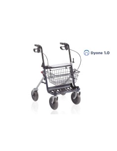 Deambulatore per anziani pieghevole 4 ruote Dyone 2