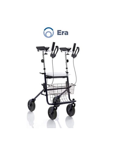 ROLLATOR IN ACCIAIO 4 RUOTE ANTIBRACHIALE Art. RP691