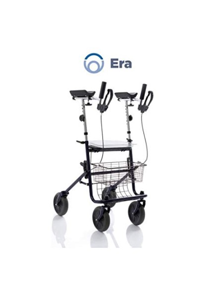 ROLLATOR IN ACCIAIO 4 RUOTE ANTIBRACHIALE Art. RP691
