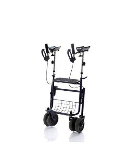 ROLLATOR IN ACCIAIO 4 RUOTE ANTIBRACHIALE Art. RP691