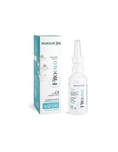 REMEDIA ONE - Spray Nasale per Raffreddore e Sinusite, con Acqua di Mare ed Estratti Naturali, anche per Bambini - 50 ml