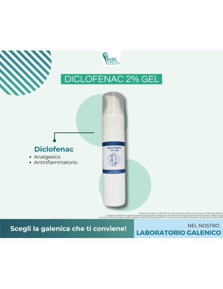 Galenico - Diclofenac 2% Gel