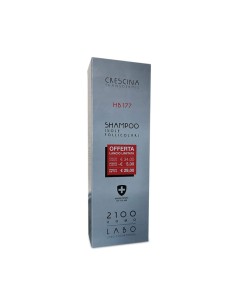 Labo Crescina Transdermic HB 177 Shampoo Ri- Crescita Capelli 2100 per Uomo 150ml 2