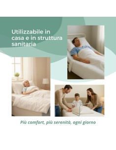 REMEDIA ONE - Alza Coperte Smontabile in Alluminio Anodizzato – Alzacoperte per Piedi Anziani e Pazienti, Solleva Coperte per Pi 2