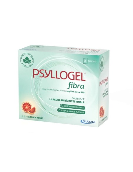 Fibra Psyllogel Integratore Intestinale Arancia Rossa